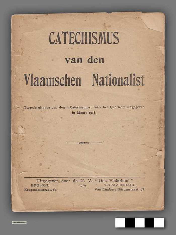 Boekje: Catechismus van den Vlaamschen Nationalist