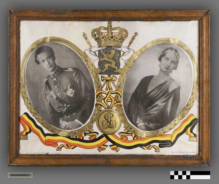 Portret Koningspaar -  Leopold III en Astrid