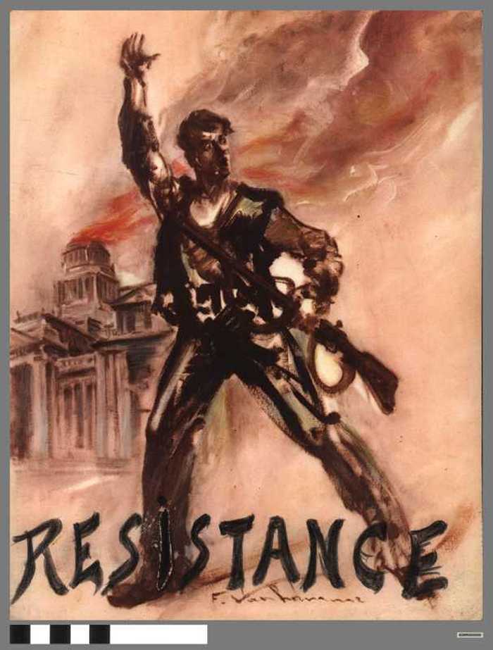 Résistance - Titelblad in kleur