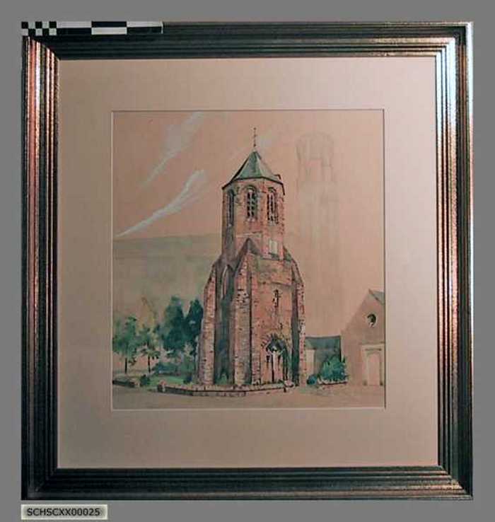 Oude toren Margarethakerk te Knokke