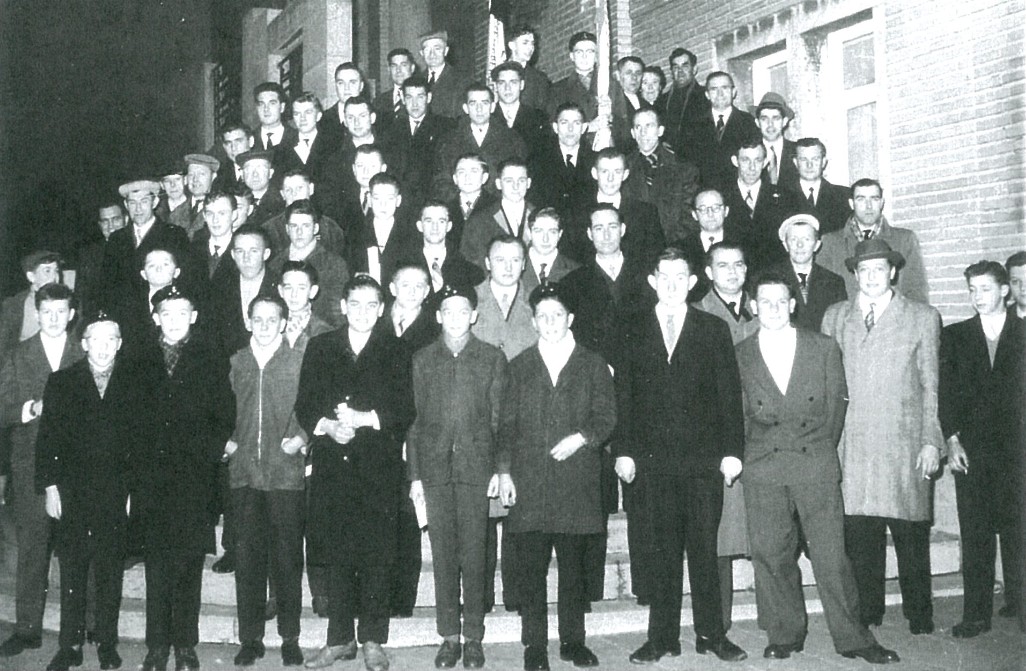 Vrije Visserijschool diploma-uitreiking 1960