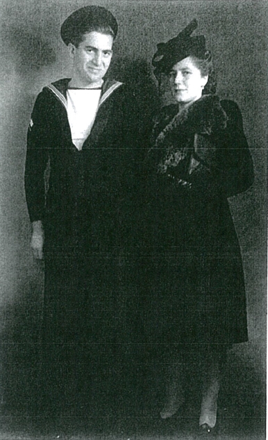 huwelijksfoto 1943 raf en julia
