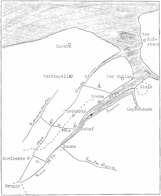 het-zwin-13de-eeuw-kaart